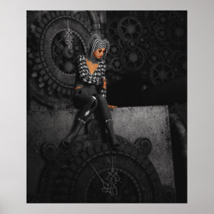 Die Zeit läuft aus dem Poster