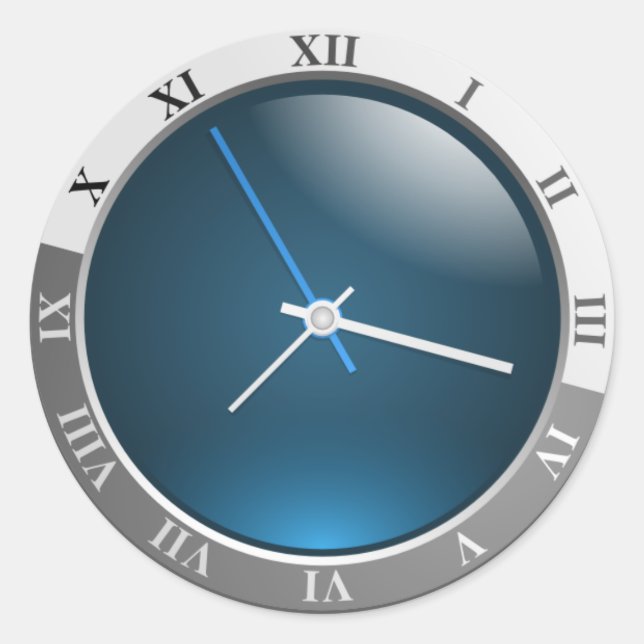 Die Zeit nähert sich - SRF Runder Aufkleber (Vorderseite)
