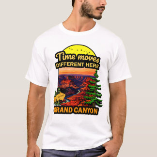 Die Zeit vergeht hier anders – Canyon-Naturwandern T-Shirt
