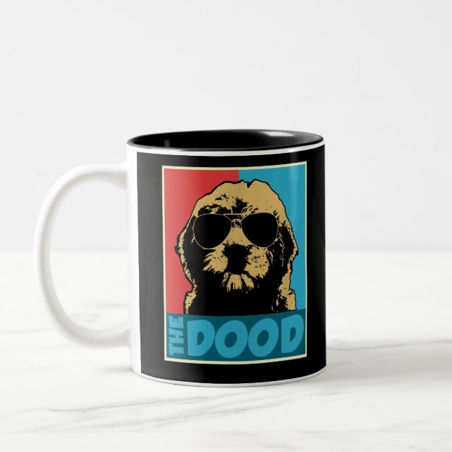 die Zeit Zweifarbige Tasse (Links)