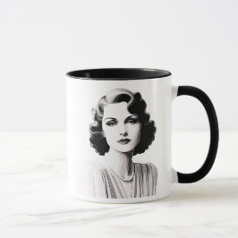 Die zeitlose Eleganz eines unvergesslichen Blicks. Tasse