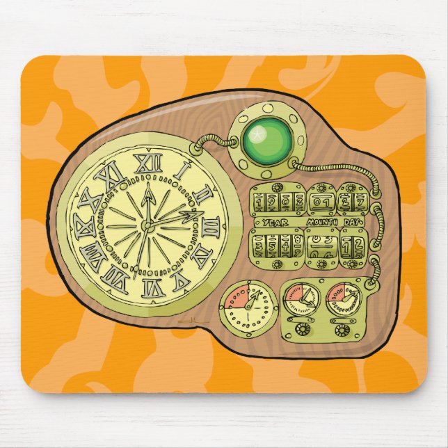 Die Zeitmaschine - H. G. Wells Mousepad (Vorne)
