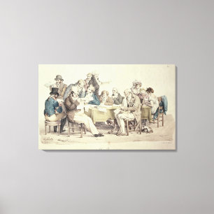 Die Zeitungen Leinwanddruck