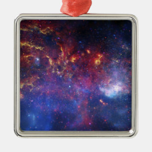 Die Zentralregion der Milchstraßegalaxie Silbernes Ornament