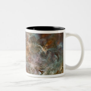 Die Zentralregion des Carina-Nebelflecks Zweifarbige Tasse