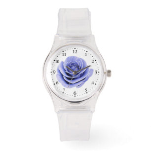 Die zerbrechliche Schönheit einer Rose Armbanduhr