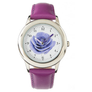 Die zerbrechliche Schönheit einer Rose Armbanduhr