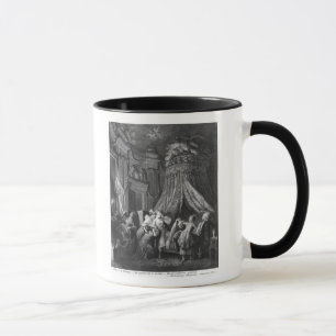 Die Zeremonie das Gehen-zubett der Braut Tasse