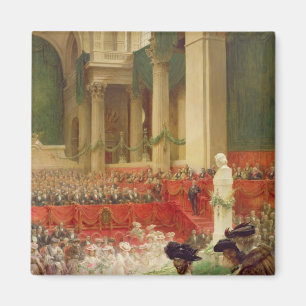 Die Zeremonie im Pantheon Magnet