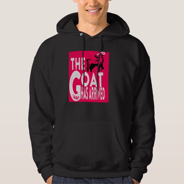 die Ziege Hoodie (Vorderseite)