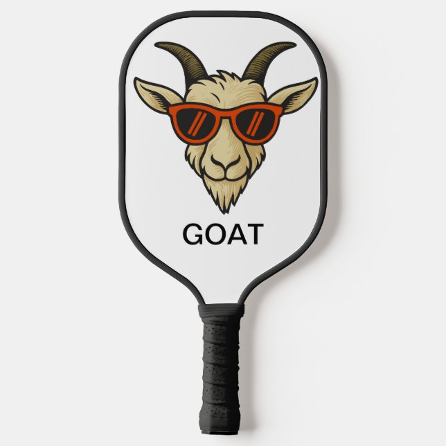 DIE ZIEGE PICKLEBALL SCHLÄGER (Rückseite)