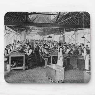 Die Zigarrenherstellungsabteilungen Mousepad