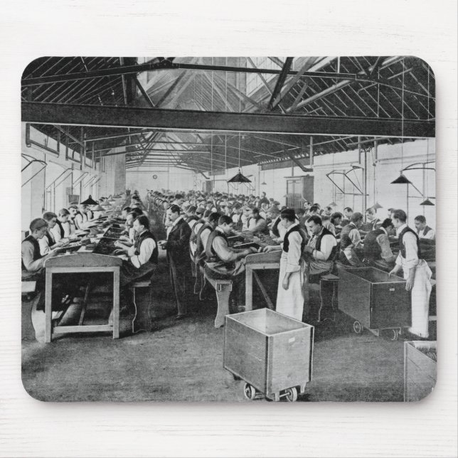 Die Zigarrenherstellungsabteilungen Mousepad (Vorne)