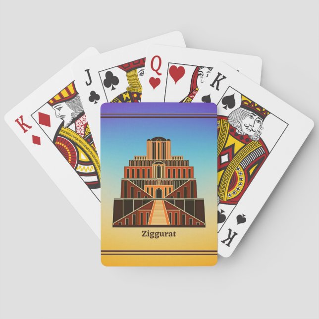 Die Ziggurat Classic Spielkarten (Rückseite)
