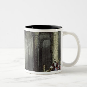 Die Zisterne des Behälters-Veber-Direg oder das Zweifarbige Tasse