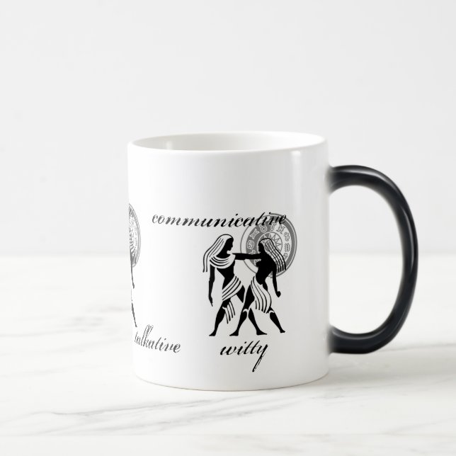 Die Zodiac-Zodiac-Zodiac-Charakteristika sind indi Verwandlungstasse (Rechts)