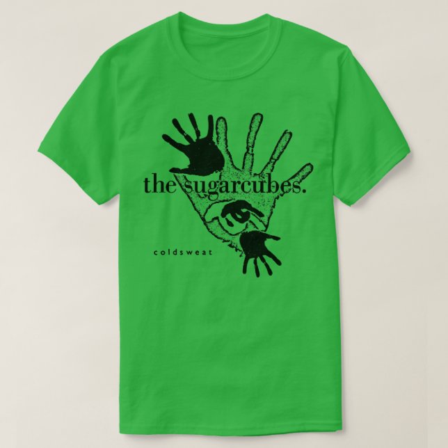 Die Zuckerkuben Vintag verblassten Stil1 T-Shirt (Design vorne)