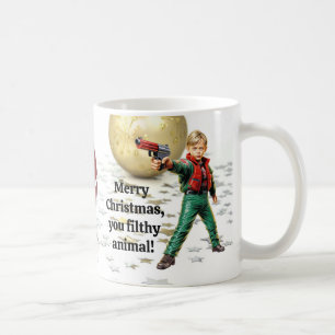 Die Zuhause allein Weihnachts-Tasse Kaffeetasse
