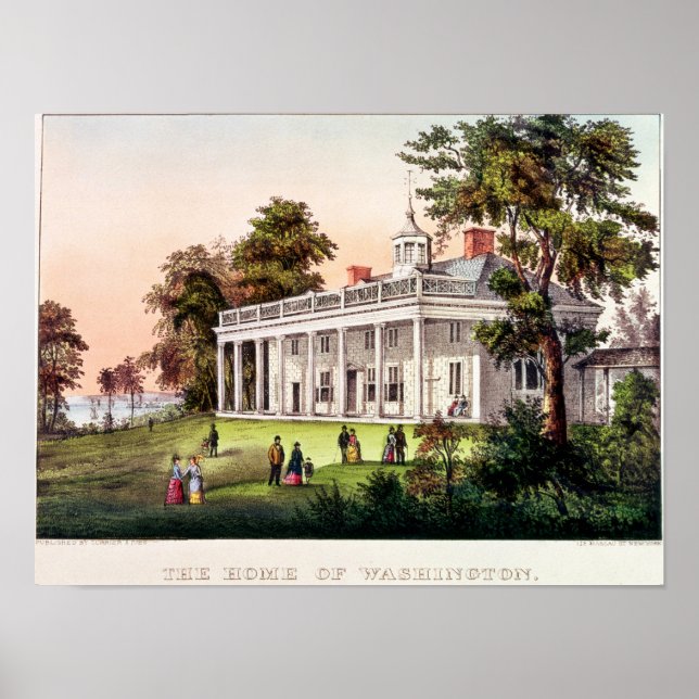 Die Zuhause von George Washington Poster (Vorne)