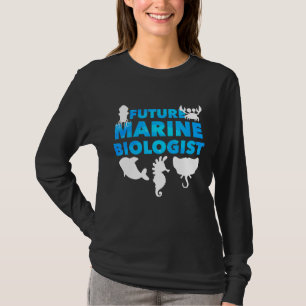 Die Zukunft der Meeresbiologie Der Meeresbiologe i T-Shirt