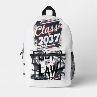 Die Zukunft der Rebellen: The 'Out of Law x Class Bedruckter Rucksack