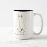 Die Zukunft Frau. | Goldfolie | Individuelle Name