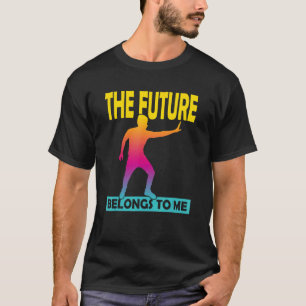 Die Zukunft gehört mir optimistisch Motivierend T-Shirt