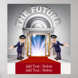 Die Zukunft: Geschäft, Abschluss, Hochzeit, etc. Poster