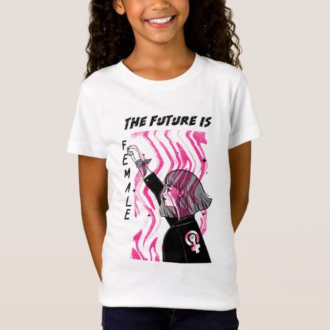 Die Zukunft ist die weibliche Gleichstellung T-Shirt (Vorderseite)