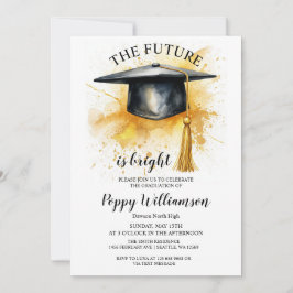 Die Zukunft ist eine gute Graduierungspartei Einladung
