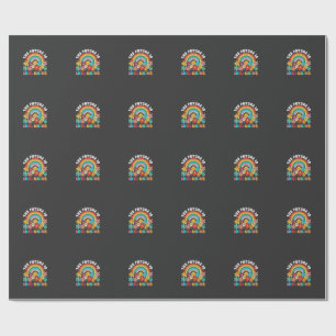 Die Zukunft ist inklusiver Stolz Monat LGBTQ Geschenkpapier
