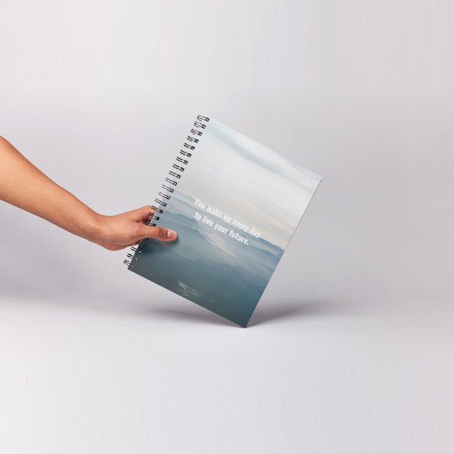 Die Zukunft ist jetzt - Motivierend Notizblock (Von Creator hochgeladen)