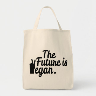 DIE ZUKUNFT IST VEGAN. TRAGETASCHE