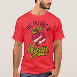 Die Zukunft ist Veganes Design Vegan T-Shirt
