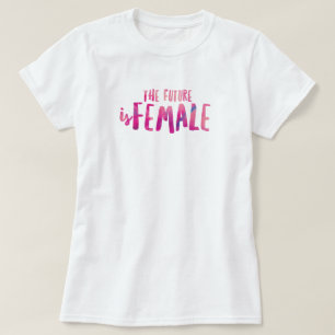 Die Zukunft ist weiblich Basic T-Shirt für Frauen