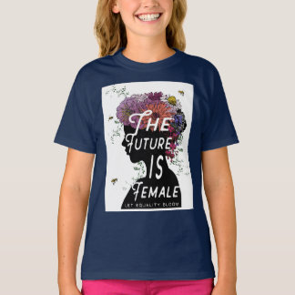 Die Zukunft ist Weiblichkeit - T - Shirt im Fußbal