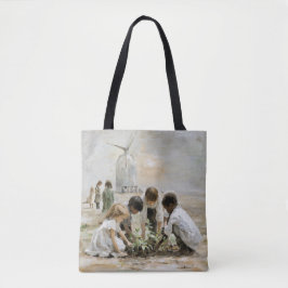 Die Zukunft: Kinder in der Garden Tote Tasche