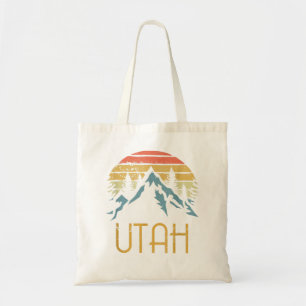 Die Zukunft Vintager Ut-Utah-Berge im Freien Tragetasche