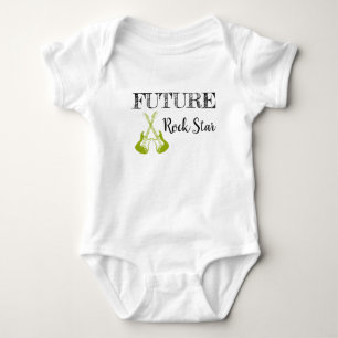 Die Zukunft von Rock and Roll Baby Bodysuit Baby Strampler