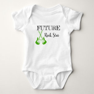 Die Zukunft von Rock and Roll Baby Bodysuit Strampler