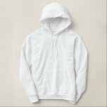 Die zukünftige Frau… Braut, zum personalisierte Bestickter Hoodie<br><div class="desc">Weißer Brauthoodie mit "der zukünftigen Frau…" auf der Rückseite in der dunkelroten Stickerei.  Ändern Sie leicht Namen zu Ihren eigenen neuen Nachnamen</div>