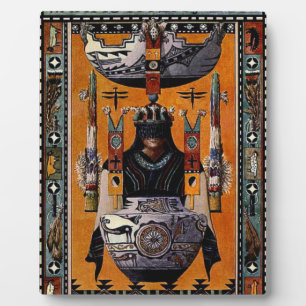 "Die Zuñi" Fotoplatte