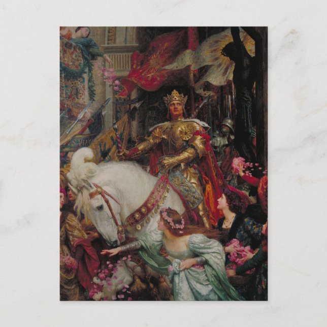 Die zwei Kronen Postkarte (Vorderseite)