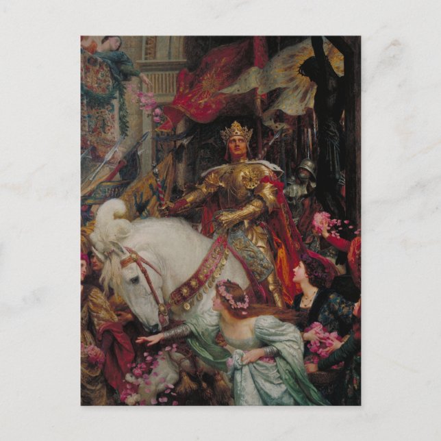 Die zwei Kronen Postkarte (Vorderseite)