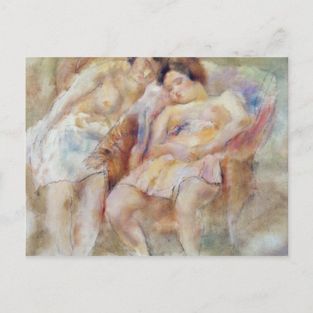 Die zwei Sleepers Postkarte (Vorderseite)