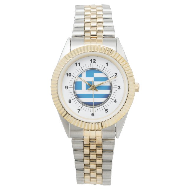 Die Zwei-Tone-Armbanduhr für Frauengrima Armbanduhr (Vorderseite)