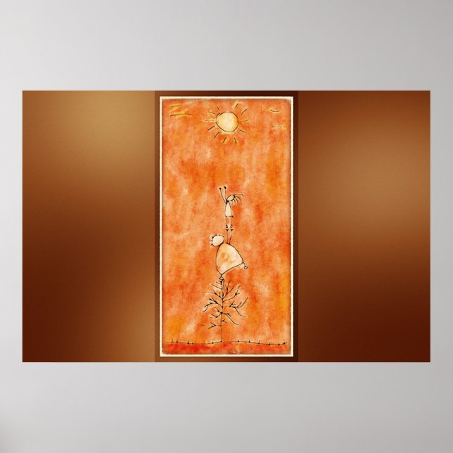 Die zwei und die Sonne Poster (Vorne)