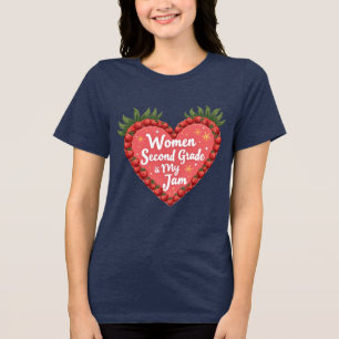 Die zweite Klasse ist mein Jam Teacher Shirt Nie