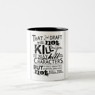 Die zweite Tasse des Entwurfs-Verfassers