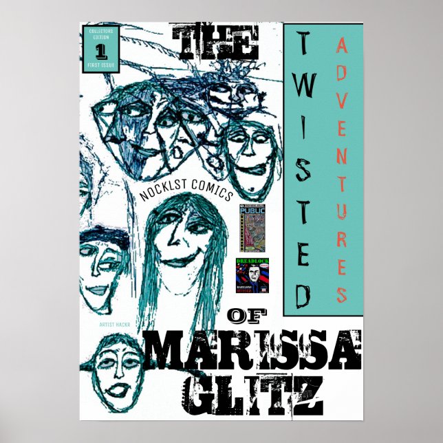 DIE ZWEITEN ABENTEUER VON MARISSA GLITZ POSTER (Vorne)